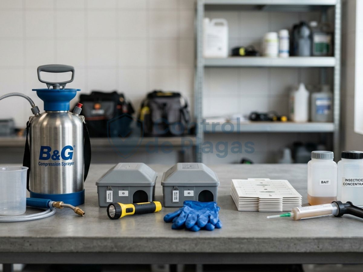 Productos para control de plagas: tipos, formulaciones y criterios de aplicación